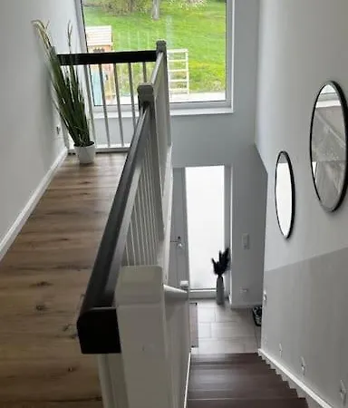 Villa Idyllisches, Modernes Ferienhaus Grossweitzschen